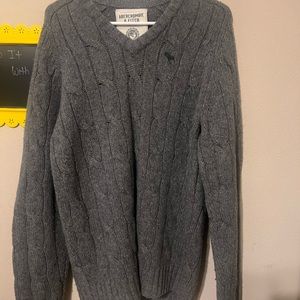 Mens Abercrombie and Fitch wool sweater Large in excellent condition!